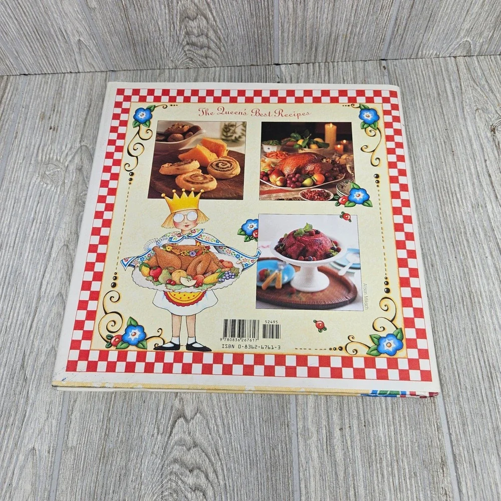 Mary Engelbreit Queen of the Kitchen Cookbook 1998 Hardcover First Edition